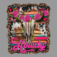 Howdy Valentine's Day Bull Skull Vintage Hoodie | Teevron