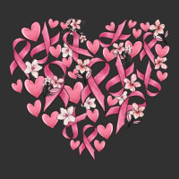 Breast Cancer Awareness Heart Urban Heavy Tee | Teevron
