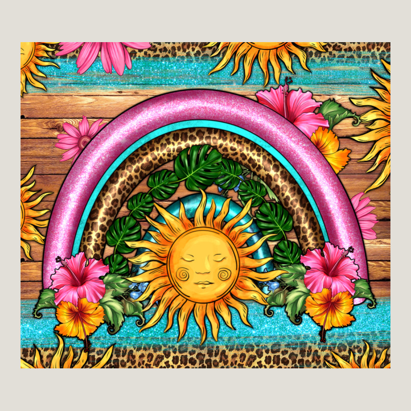 Summer Rainbow Heavy Core Tee by HRA Design Shop | Teevron