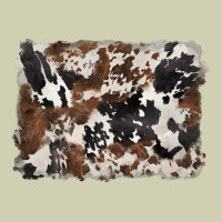 Black And Brown Cowhide Background Heavy Core Tee | Teevron