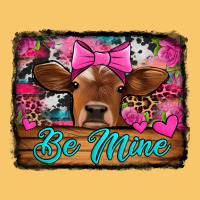 Be Mine Valentine's Day Cow Vintage Hoodie | Teevron