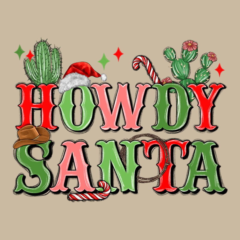 Howdy Santa Long Sleeve Tee by MaliasSmallBusiness | Teevron