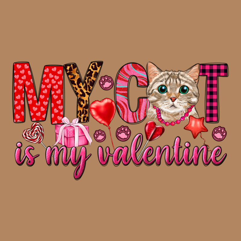 My Cat Is My Valentine Long Sleeve Tee by NancyCooperArtShop | Teevron