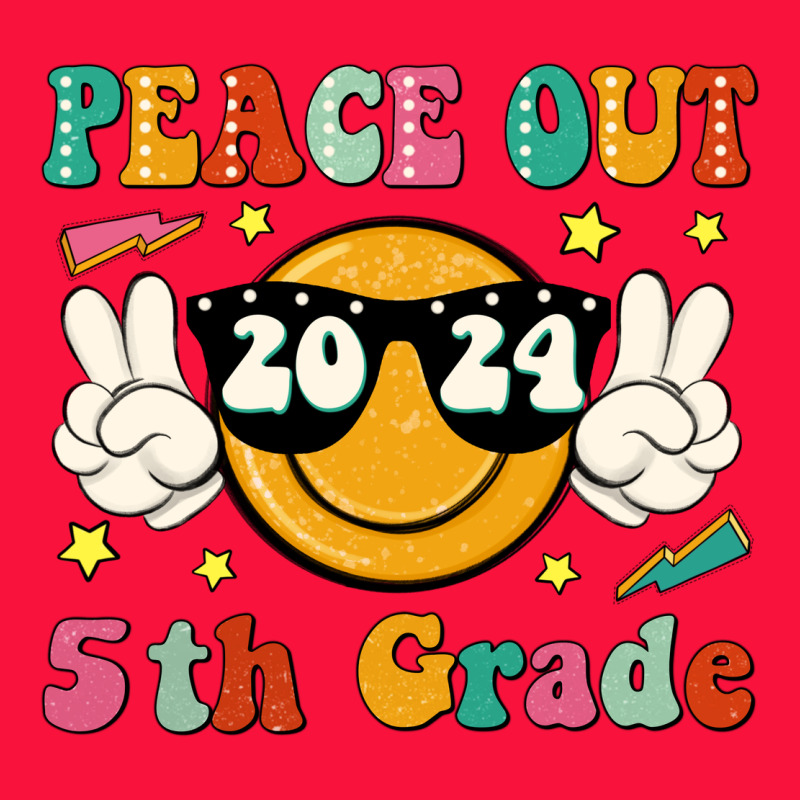 Peace Out 2024 5th Grade Classic Tee by JahusDesignShop | Teevron