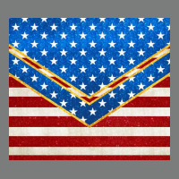 Glitter American Flag Premium Hoodie | Teevron