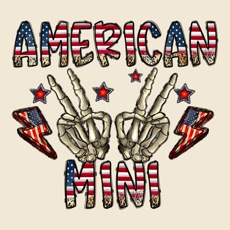 American Mini Ladies Tee by CowhideDigitalArt | Teevron