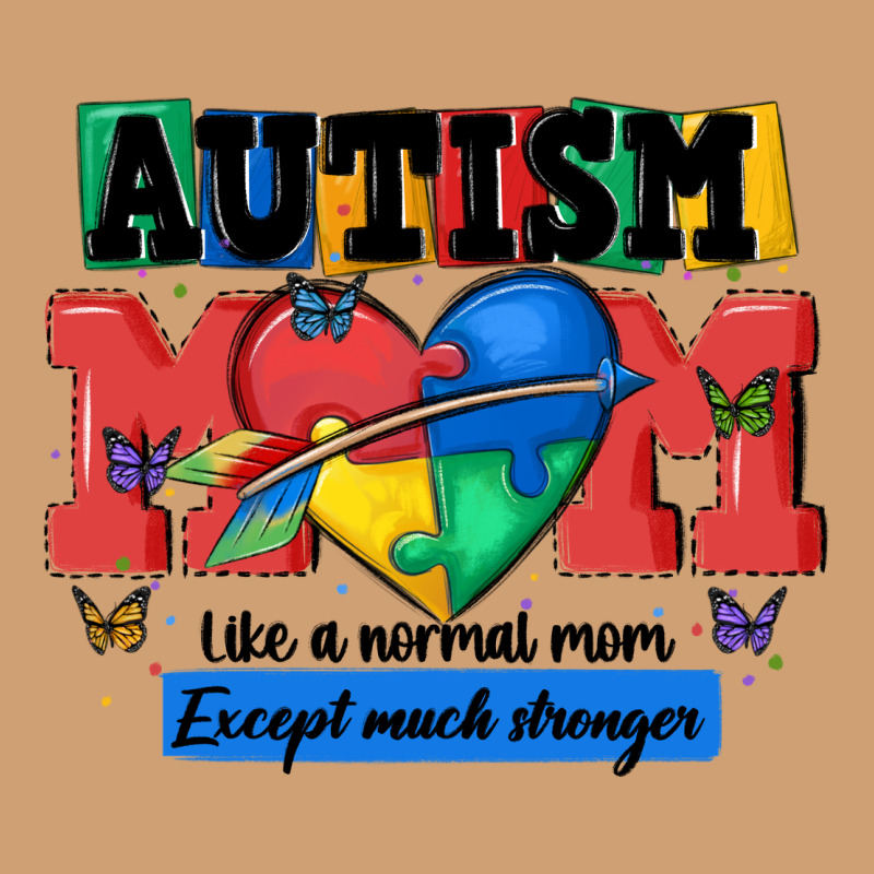 Autism Mom Like A Normal Mom Vintage Tee by MaliasSmallBusiness | Teevron