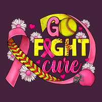 Breast Cancer Go Fight Cure Softball Premium Tee | Teevron