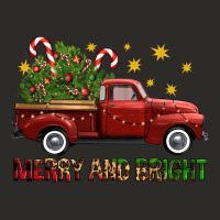 Merry And Bright Christmas Trees Truck Heavy Core Tee | Teevron