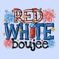 Red White Boujee Urban Heavy Tee | Teevron