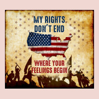 My Rights Don't End Premium Sweatshirt | Teevron