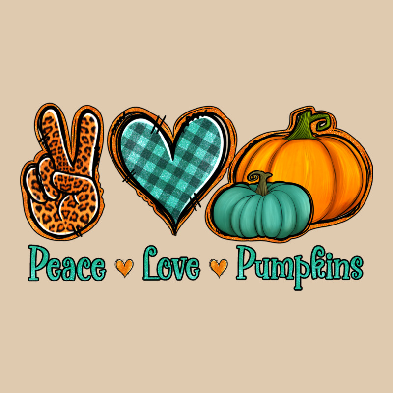 Peace Love Pumpkins Heavyweight Sweatshirt by NancyCooperArtShop | Teevron