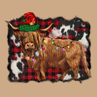 Christmas Highland Cow Vintage Hoodie | Teevron