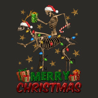 Merry Christmas Deer Skeleton Heavy Core Tee | Teevron