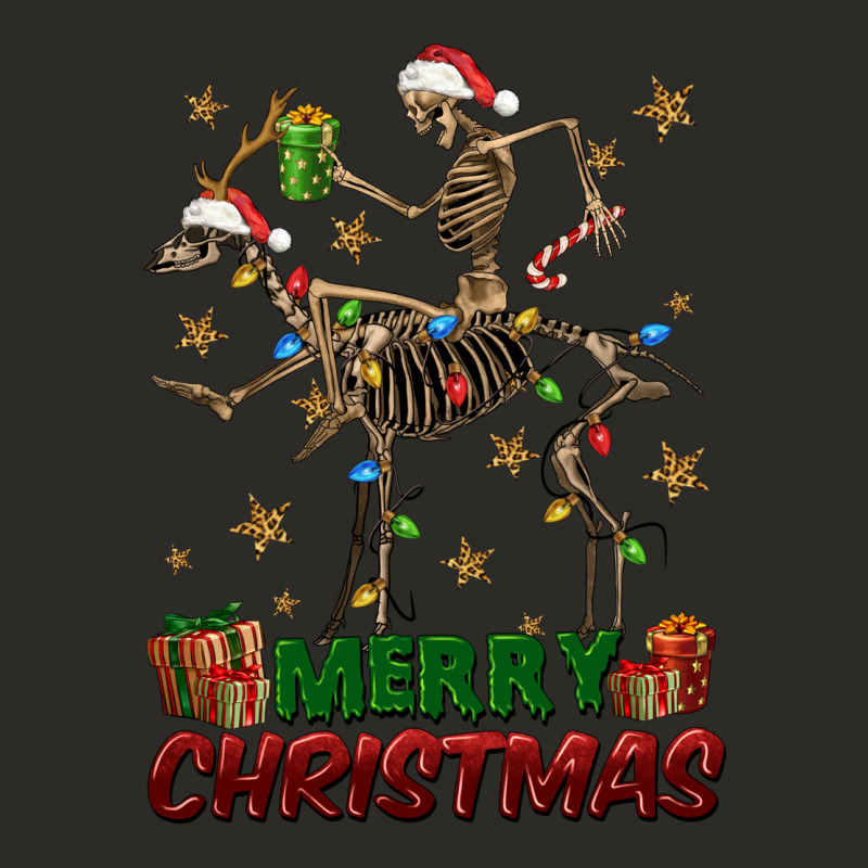 Merry Christmas Deer Skeleton Heavy Core Tee by FaDigitalArtStudio | Teevron
