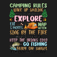 Camping Rules Classic Tee | Teevron