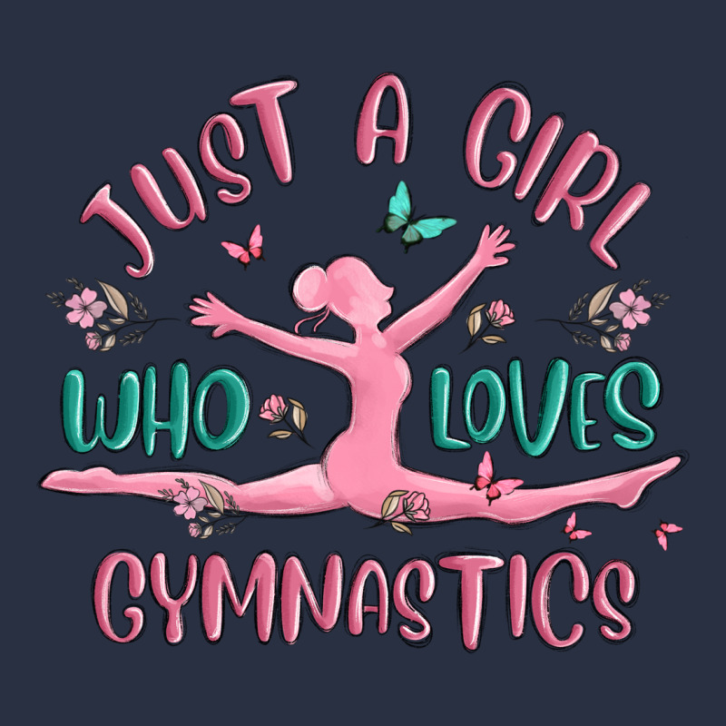 Just A Girl Who Loves Gymnastics Heavyweight Sweatshirt by MaliasSmallBusiness | Teevron