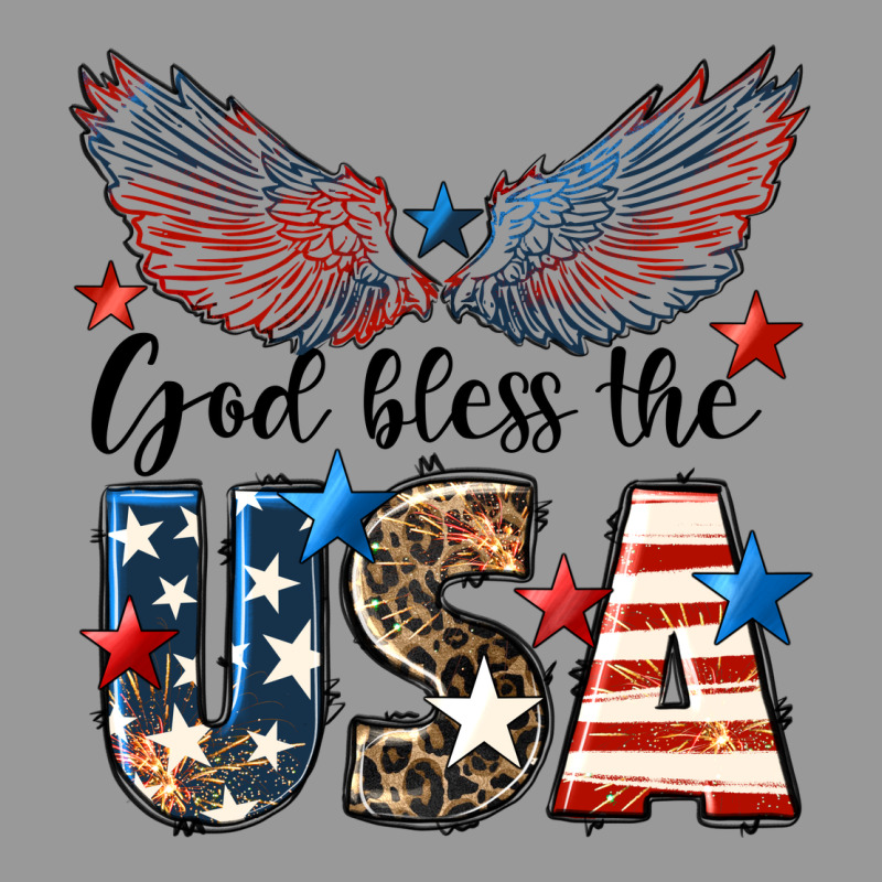 Western God Bless The Usa Vintage Hoodie by LillyAllenDesigns | Teevron