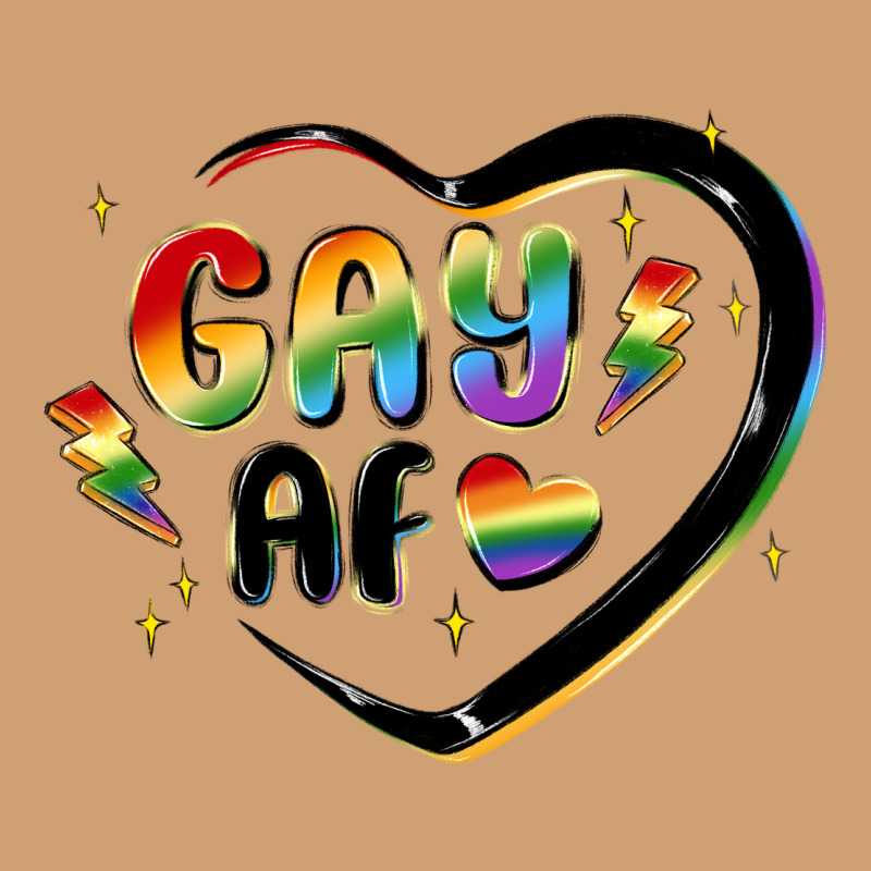 Gay Af Vintage Tee by MaliasSmallBusiness | Teevron