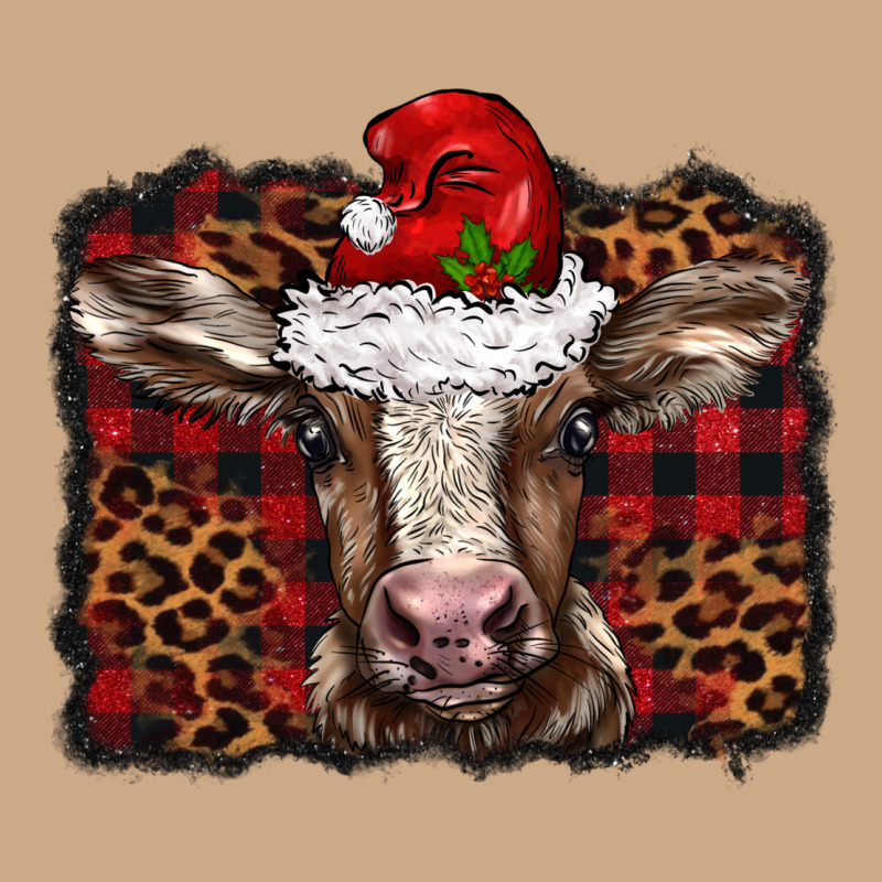 Christmas Background Baby Calf Vintage Hoodie by BarkalooDesign | Teevron