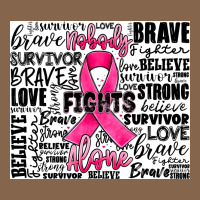 Breast Cancer Nobody Fights Alone Premium Tee | Teevron