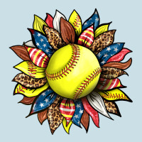 Softball Sunflower Ladies Tee | Teevron