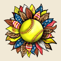 Softball Sunflower Ladies Tee | Teevron