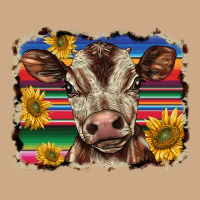Western Background Baby Calf Vintage Hoodie | Teevron