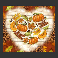 fall heart with leopard | Teevron