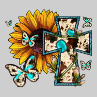Cross With Sunflower Premium Tee | Teevron