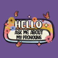 Ask Me About My Pronouns Vintage Tee | Teevron