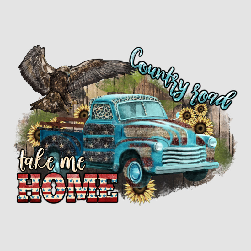 Truck Usa Country Road Take Me Home 4th Of July Premium Sweatshirt by HowdyJamesFarm | Teevron