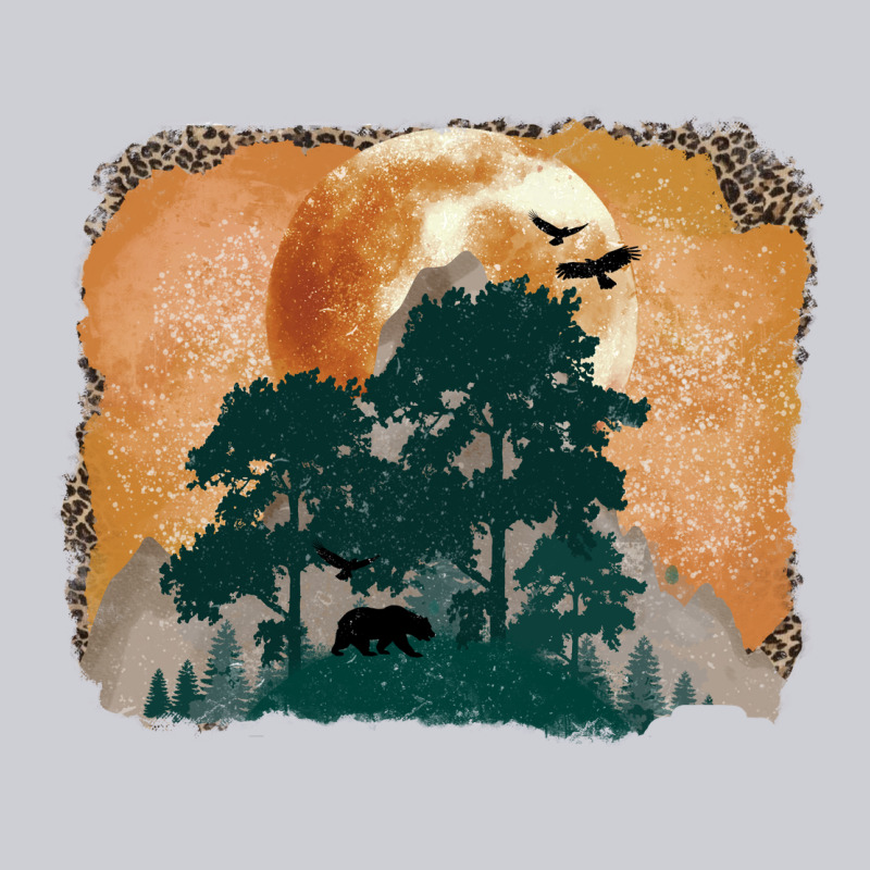 Wilderness Leopard Heavyweight Sweatshirt by MaliasSmallBusiness | Teevron