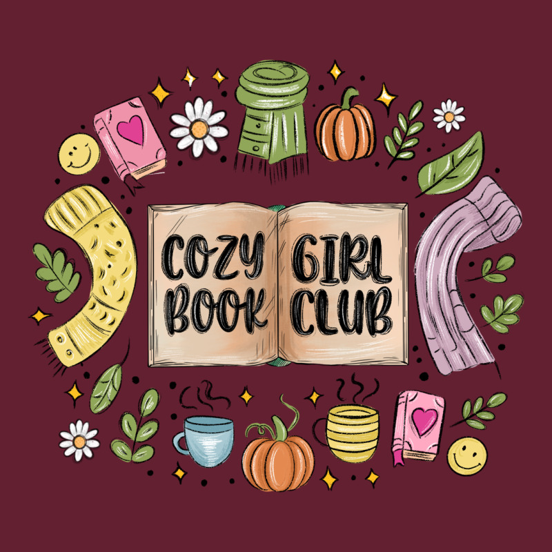Cozy Book Girl Club Classic Tee by MaliasSmallBusiness | Teevron