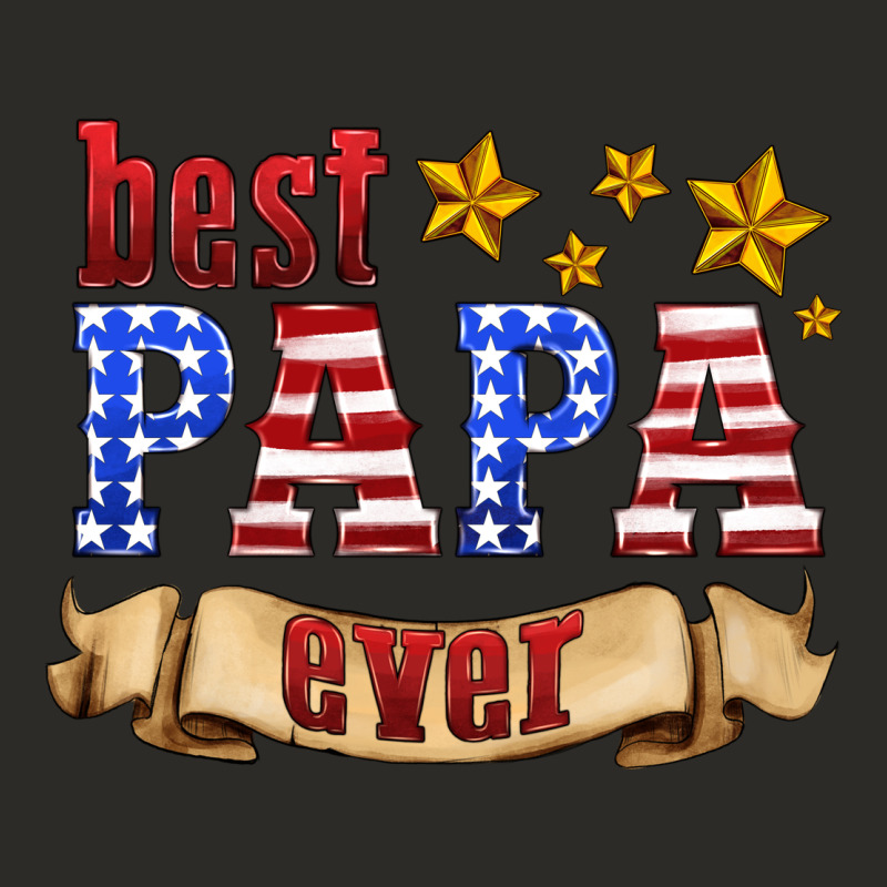 Best Papa Ever Heavy Core Tee by HRA Design Shop | Teevron
