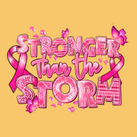 Stronger Than The Storm Breast Cancer Vintage Hoodie | Teevron