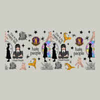 Gothic Girl And Colorful Girl Heavyweight Hoodie | Teevron