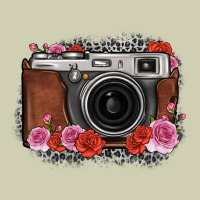 Rose Grey Leopard Vintage Camera Heavy Core Tee | Teevron