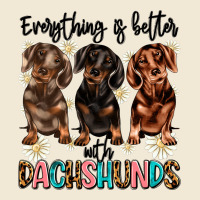 Everything Is Better With Dachshunds Premium Tee | Teevron