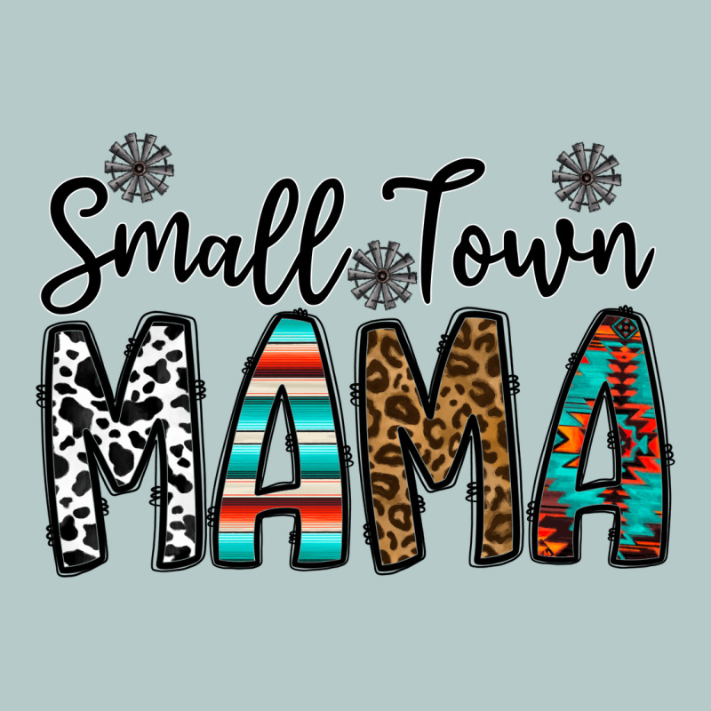 Small Town Mama Heavy Core Tee by CowhideDigitalArt | Teevron
