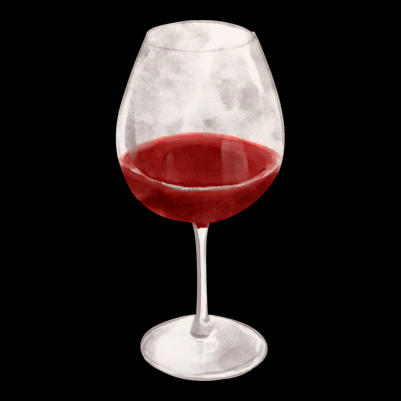 Wine Glass Fa Element Ladies Tee by FaDigitalArtStudio | Teevron