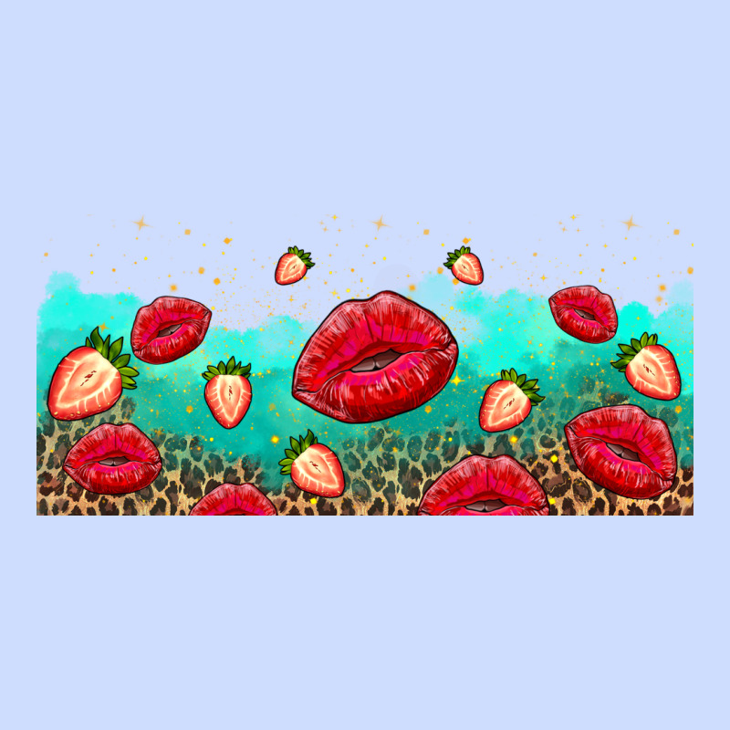 Lips And Strawberries Urban Heavy Tee by AdoDesignShop | Teevron