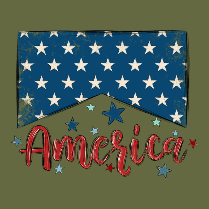 America Long Sleeve Tee by MaliasSmallBusiness | Teevron