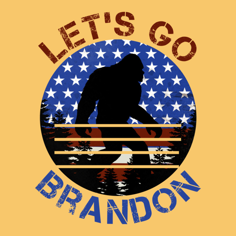 Let's Go Brandon Bigfoot Vintage Hoodie by Jasminsmagicworld | Teevron