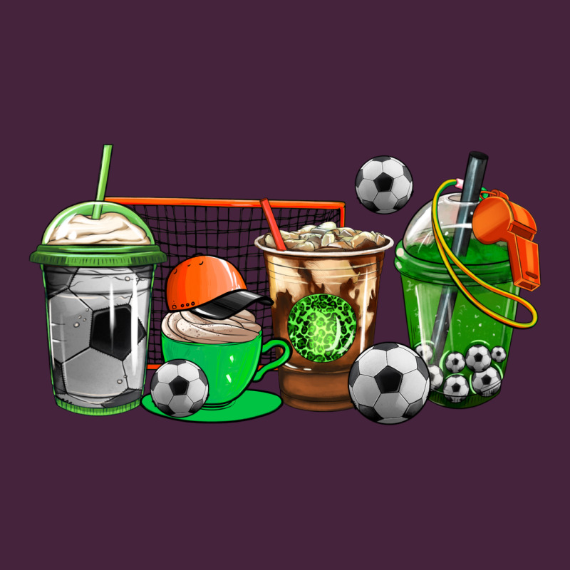 Soccer Coffee Cups Premium Tee by AdoDesignShop | Teevron