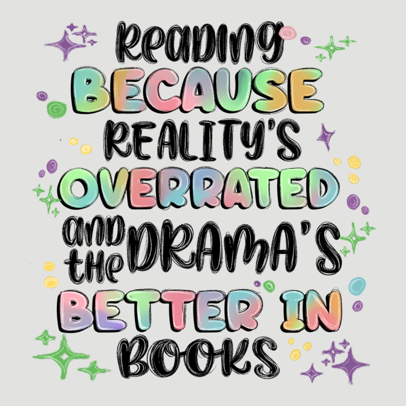 Reading Because Realitys Overrated Classic Tee by MaliasSmallBusiness | Teevron