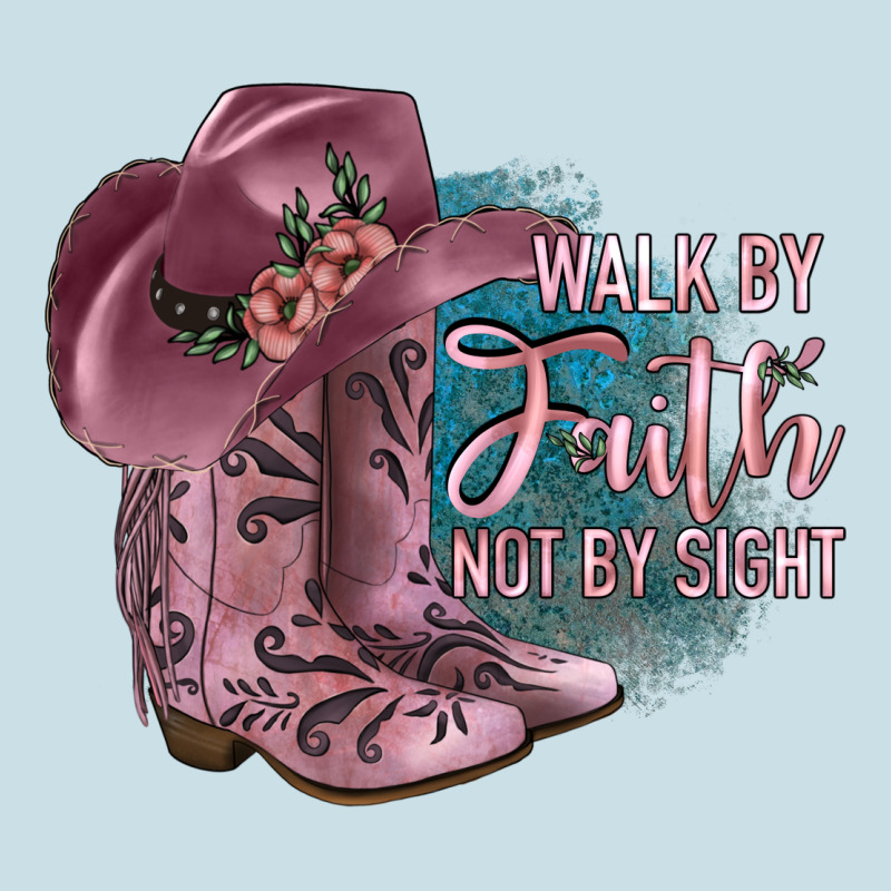 Walk By Faith Not By Sight Ladies Tee by JahusDesignShop | Teevron