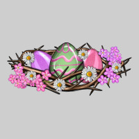 Easter Eggs And Crown Of Thorns Easter Day Premium Sweatshirt | Teevron
