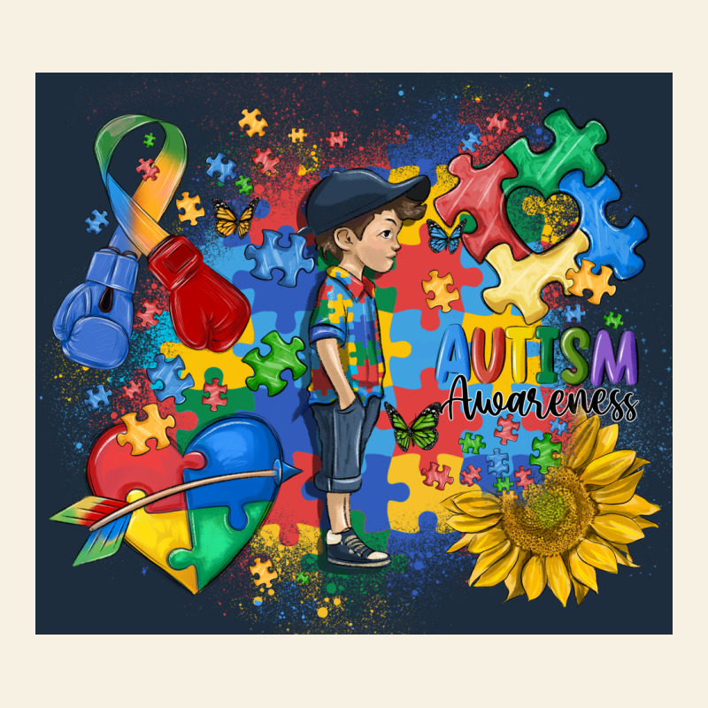 Autism Awareness Vintage Tee by MaliasSmallBusiness | Teevron