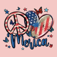 Peace Love 'merica Urban Heavy Tee | Teevron